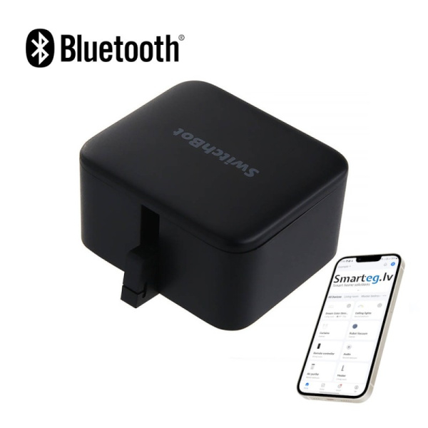 Bezvadu tālvadības slēdzis SwitchBot-S1 (melns)