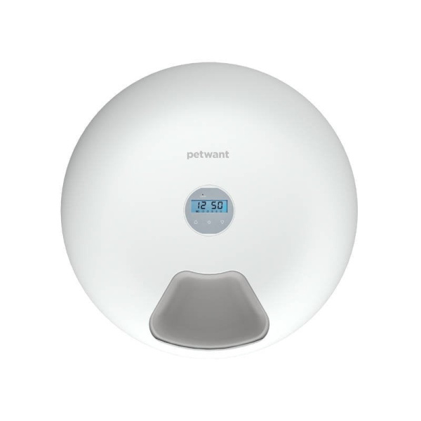 Интеллектуальный 6-камерный диспенсер для еды PetWant F6