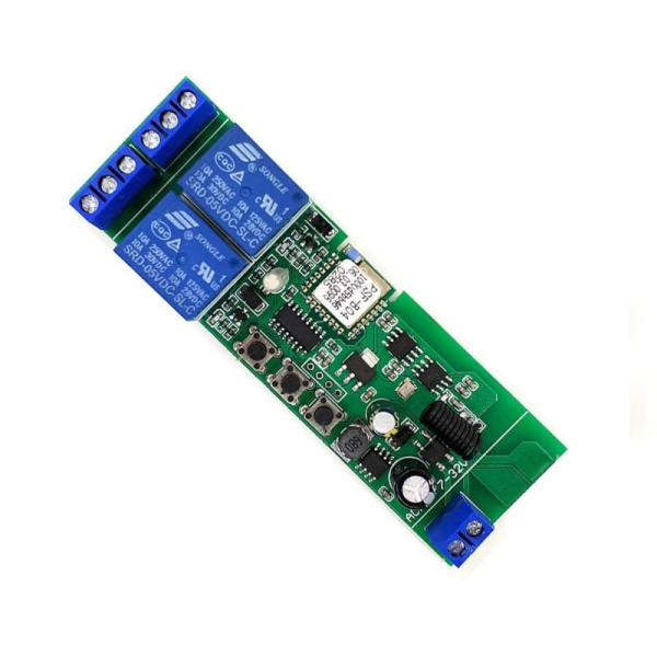 SONOFF 2CH DC 5-32V WIFI+RF SPRIEGUMA BEZ MAKSAS