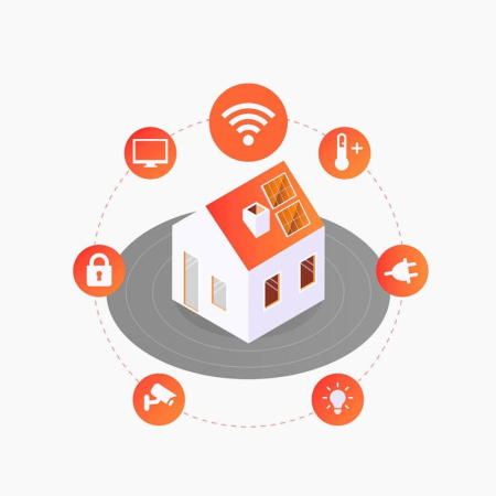 Melns sienas slēdzis USB+TypeC Zigbee