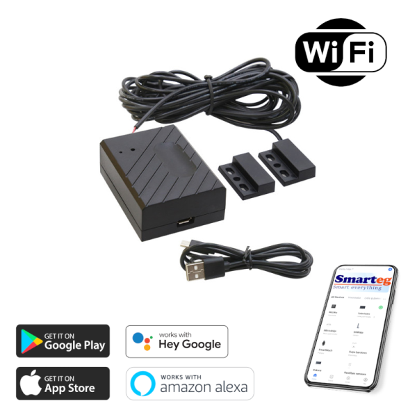 Garāžas durvju atvērējs (Wi-Fi)