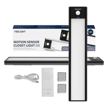 Yeelight Closet Sensor Light 20cm - melns 4000K