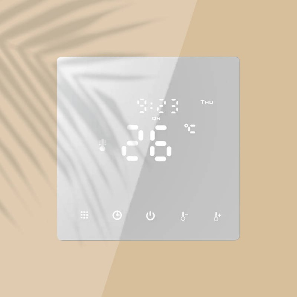 Ielādējams termostats 16A balts TR068 WiFi TUYA