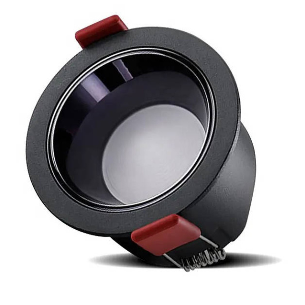 LED griestu lampa 6W RGB+CCT 60 grādi melns GL ZigBee HUE TUYA