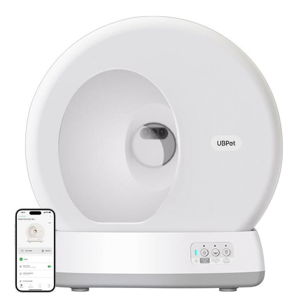 Inteliģenta pašattīroša kaķu smilšu kaste UBPet C10