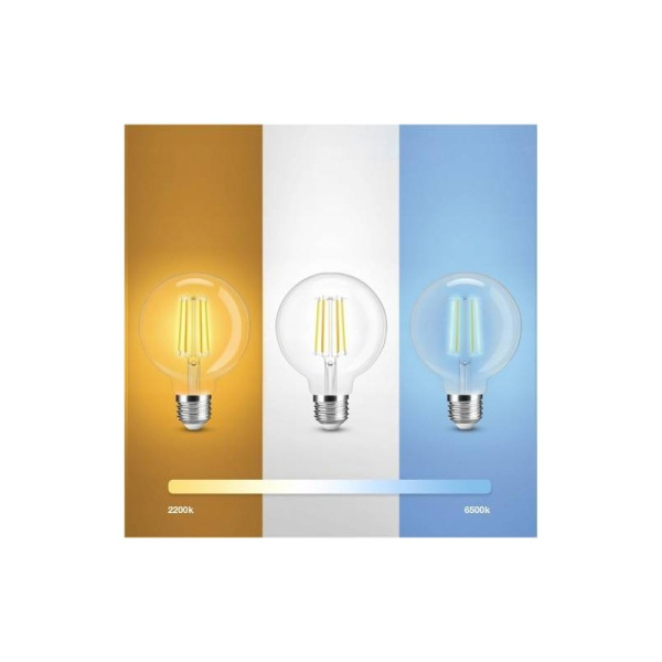 Лампа CCT White G95 ZigBee GL HUE TUYA мощностью 7 Вт