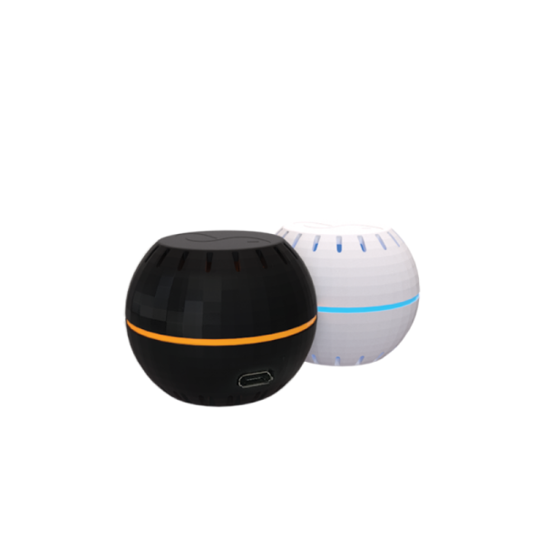 Shelly H&T Wi-Fi temperatūras un mitruma sensors (melns)