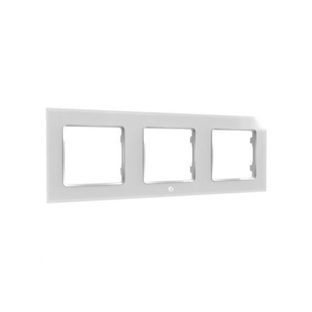 Shelly Wall Frame 3 (sienas slēdzim) - Balts