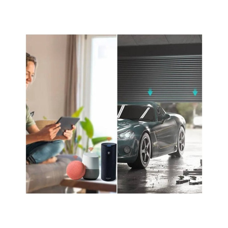 Garāžas durvju moduļa relejs RF+Wi Fi