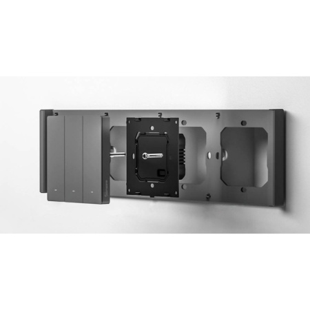 Sonoff Quadruple rāmis, tumši pelēks, M5 sērijai