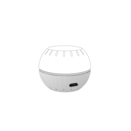 Shelly H&T USB adapteris (balts)