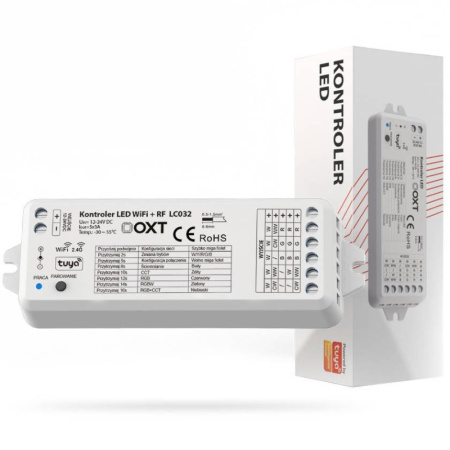 OXT Kontroler LED WIFI + RF RGBW+CCT SD TUYA