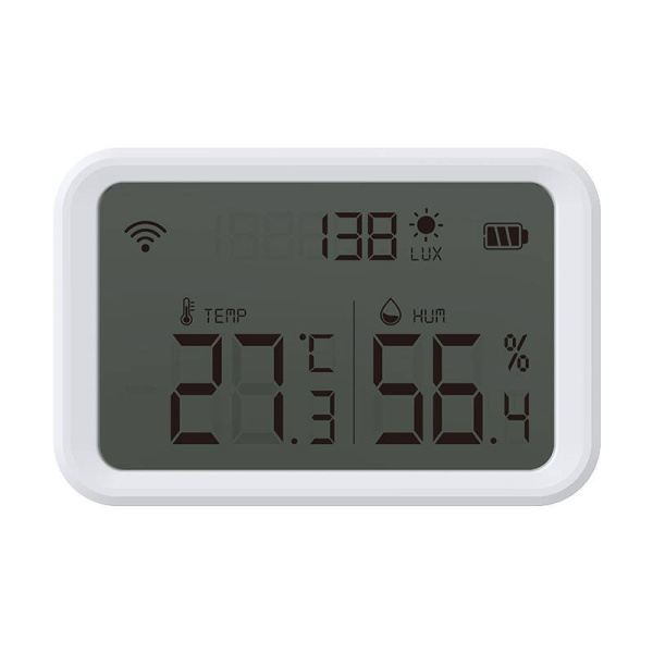 Smart Temperature and Humidity sensor  NAS-TH02W ZigBee Tuya with LCD screen