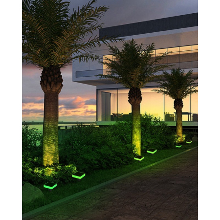 viedā saules gaisma SQUARE, RGB, IP65, BT, TUYA