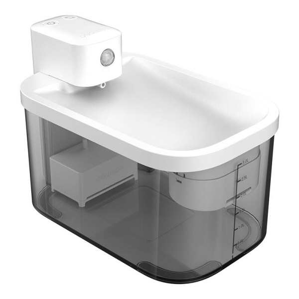 Dogness D13 viedā strūklaka/dzērājs ar sensoru sunim un kaķim (balts)