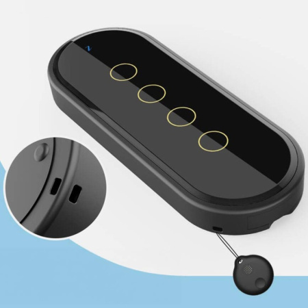 Universāla četrvirzienu tālvadības pults