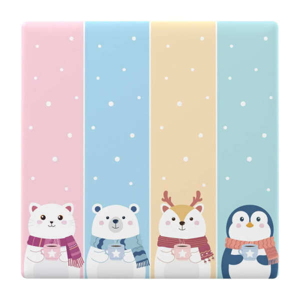 Dekoratīvais vāciņš/vāciņš skārienslēdzim T5 SONOFF Cartoon 4C.