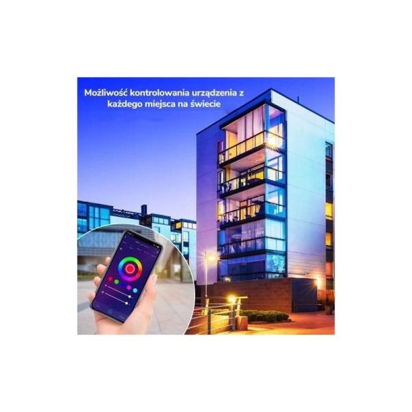 WiFi controller set IR remote control RGBIC tape 5m TUYA