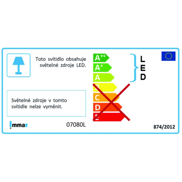 Smart celling lamp 60cm 39W black (Zigbee)