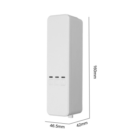 SmartWise žalūziju motors, ar RF tālvadības pulti un saules paneli