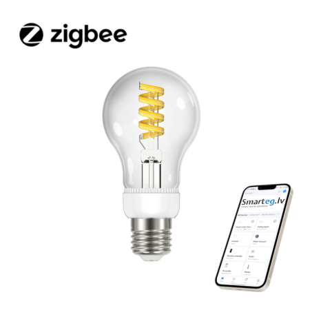 Viedā kvēlspuldze LED E27 5W silta, auksta balta