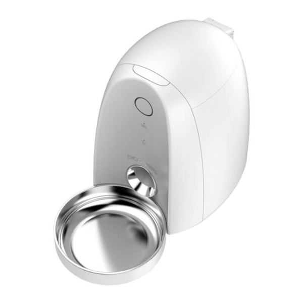 Automātiskā mājdzīvnieku barotava ar plastmasas bļodu WIFI mini Dogness (balts)