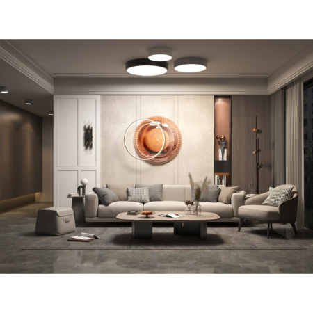 Viedā šūnu lampa 15x15cm 12W balta (Zigbee)