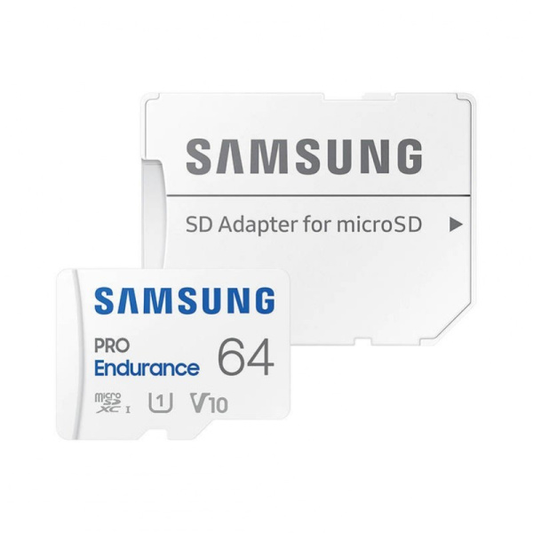 Samsung Pro Endurance 64GB atmiņas karte + adapteris