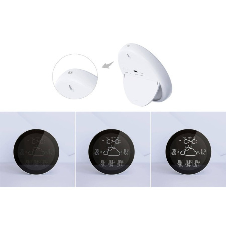 Laika stacijas ar 3 bezvadu TUYA WiFi sensoriem