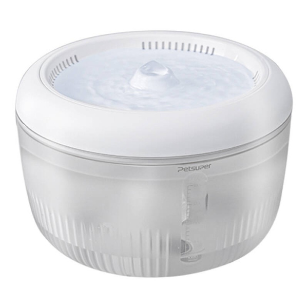 Умный поилка для домашних животных Petsuper PW02 2,5л (белый)