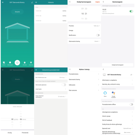 Garāžas durvju relejs Wi-Fi+antena