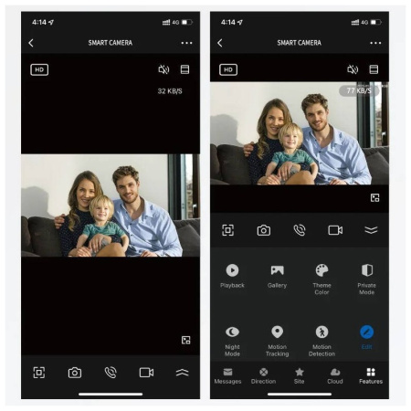 Onvif viedā Wi-Fi kamera