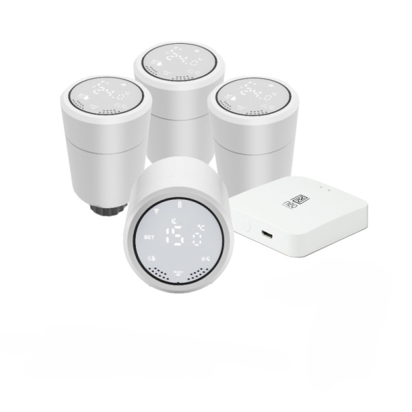Smart Thermostat 4+1 Starter Kit, Zigbee, TUYA