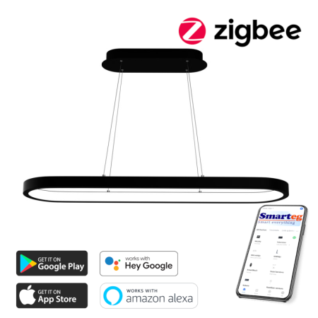 Viedā šūnu lampa 120x30cm 66W melna (Zigbee)