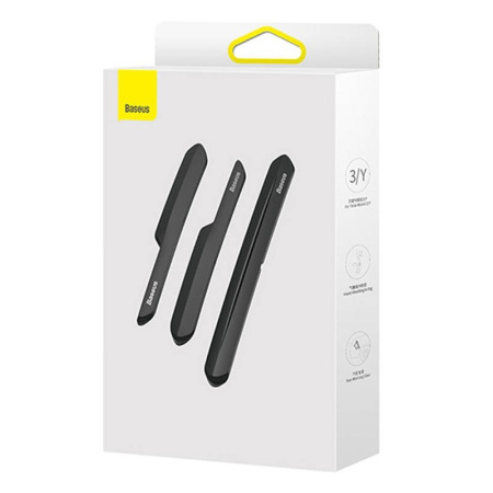 T-Space bufera aizsarga komplekts Tesla Baseus Pack of 6 (melns)