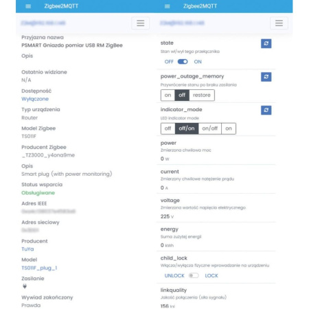 Melns sienas slēdzis USB+TypeC Zigbee