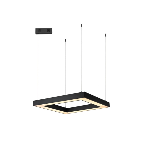 CANTO SLIM Smart pendant light 80x80x7cm 60W black Zigbee 3.0
