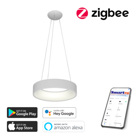 Gudra šūnu lampa 45cm 30W balta Zigbee