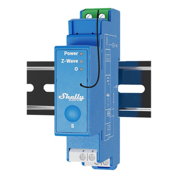 1-channel DIN-rail relay Shelly Qubino Pro 1