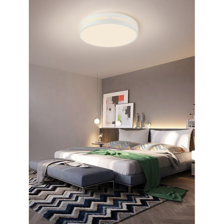 LED RGB griestu lampa apaļa 40cm 24W Wi-Fi