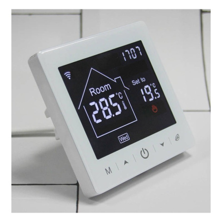 WiFi termostats plīts 3A Balts RT TUYA