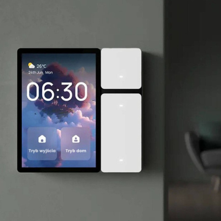 3.5 Skārienfunkciju panelis BT Mesh Gateway 3 pogas WiFi IR tālvadības pults