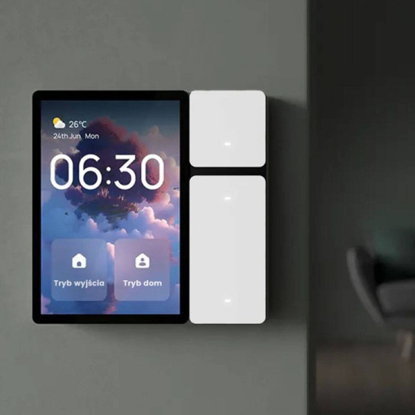 3.5 Touch Function Panel BT Mesh Gateway 3 Buttons WiFi IR Remote Control