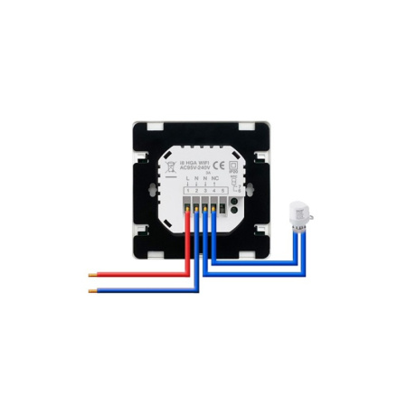 Viedais ūdens sildīšanas termostats Avatto WT50 3A Wi-Fi Tuya